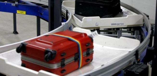Gepäcksortieranlage in Brüssel: Heute geht fast nichts am Flughafen.