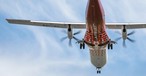 Eine ATR-72 von Afrijet: Der Staat Gabun hat 56 Prozent der Anteile übernommen.