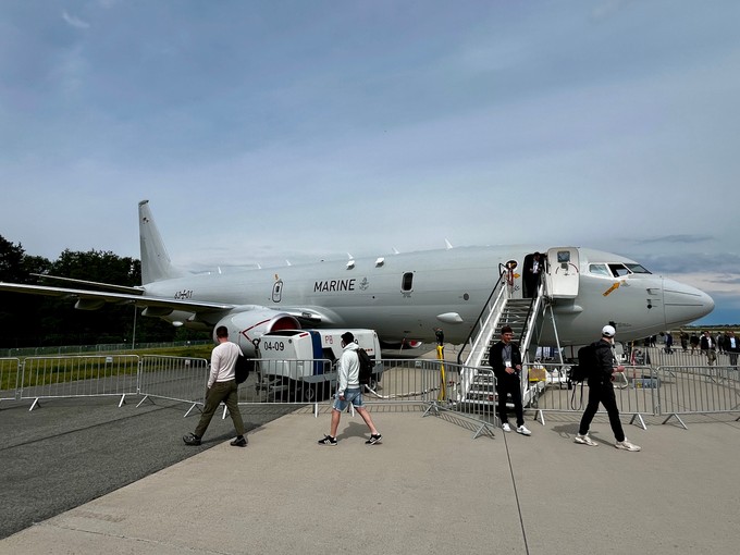 Der neue Seeaufklärer der Bundeswehr: Die Boeing P-8A Poseidon.