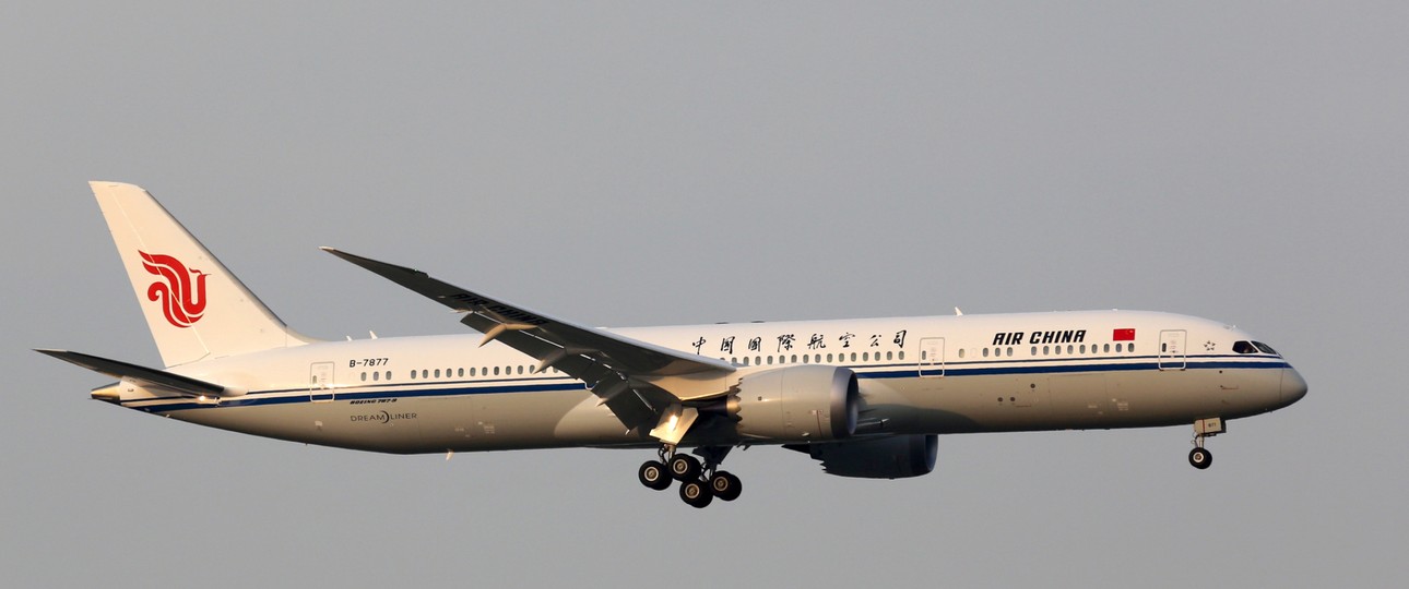 Boeing 787-9 von Air China: Die chinesische Airline fliegt wieder nach Havanna.