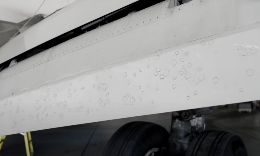 So schlimm sind die Schäden an Westjets Flugzeugen