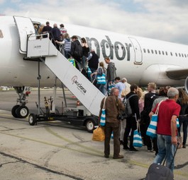 Airbus A321 von Condor: Die Flotte des Ferienfliegers wächst.