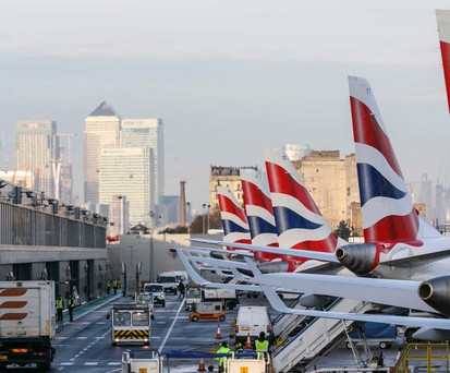 London City Airport: Last year 4.8 million passengers used the airport in the heart of London. BA Cityflyer is the market leader.