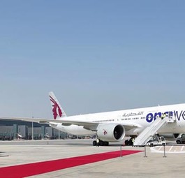 Flieger von Qatar Airways: Austritt aus Oneworld ist eine Option.
