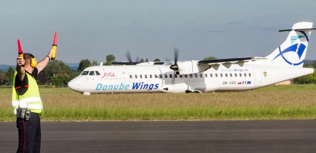 ATR 72 von Danube Wings: Fliegt nicht mehr.