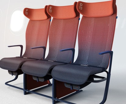 Sitzkonzept Move: Die Designfirma Layer entwickelt es im Auftrag von Airbus.