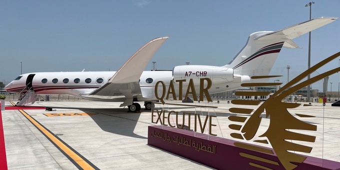 Qatar Executive hat zwei Gulfstream G700 übernommen. Die Flugzeuge haben die Kennzeichen A7-CHB und ...