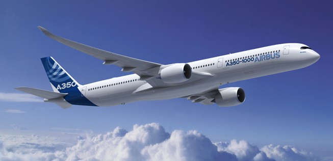 Airbus A350-1000: Der Jet verspätet sich.