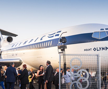 Die 727 Mount Olymp bei der Präsentation am 23. Mai.