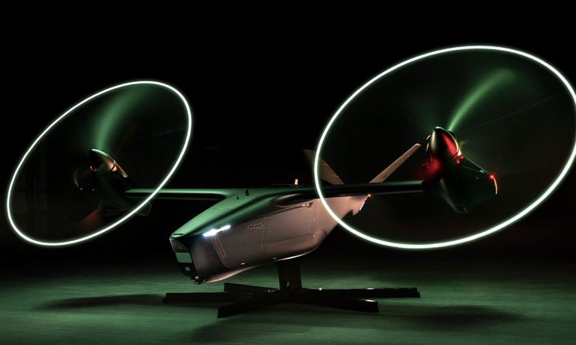 Thunder, ein autonomes Angriffsdrehflügler-Luftfahrzeug der Gruppe 5 von Anduril and Archer