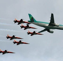Bray Air Display in Irland.