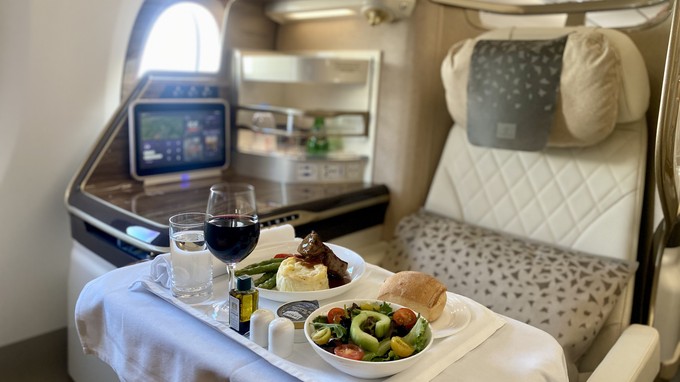 ... die Business Class so.