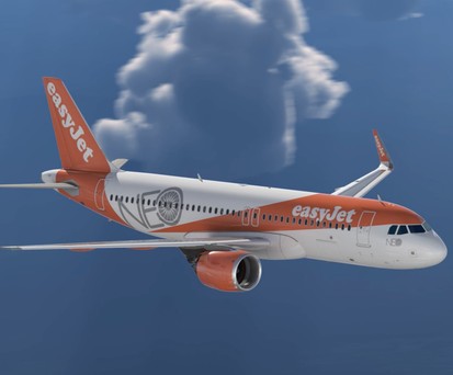 Airbus A320 Neo von Easyjet: Ein Flugzeug dieses Typs flog viel zu tief.