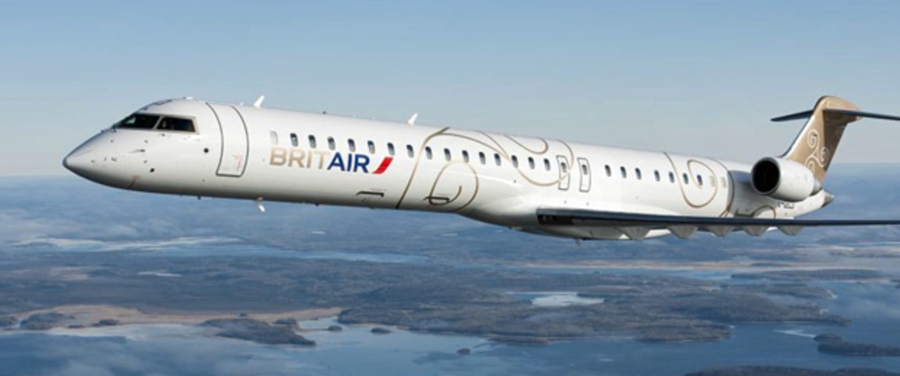CRJ 1000 von Britair: Die Piloten sollen nach Indonesien.