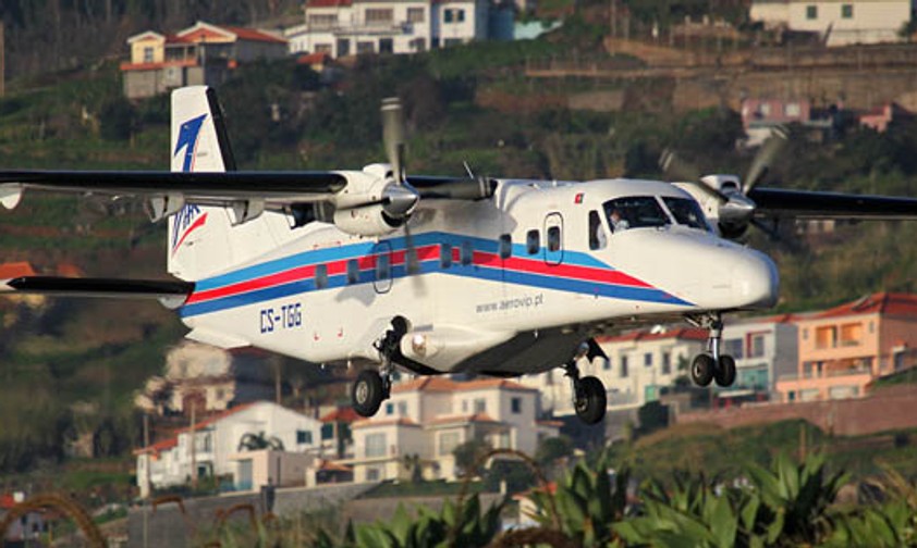 Dornier Do228 von Aero Vip: Von Süden nach Norden quer durch Portugal.