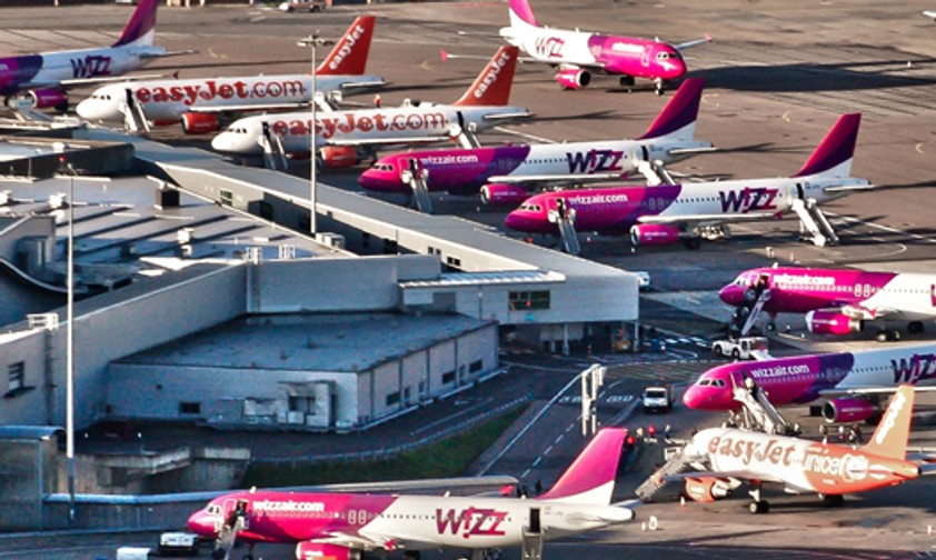 Wizz Air in London Luton: Jetzt will der Billigflieger hier einen Airbus stationieren.