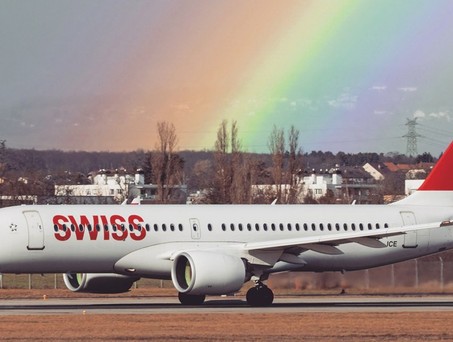 Airbus A220 von Swiss in Genf: Piloten wollten sich alkoholisiert ins Cockpit setzen.
