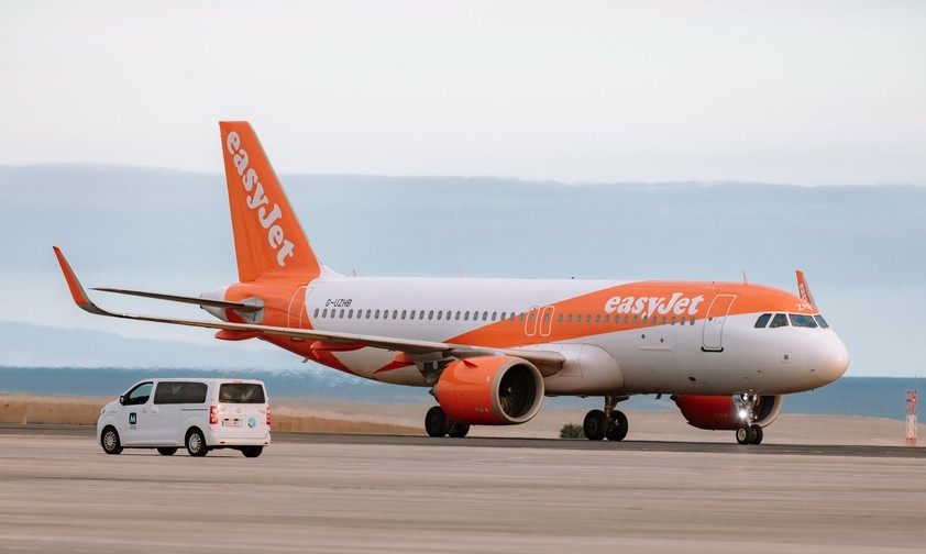 Airbus A320 von Easyjet: Probleme mit EES in Mailand.