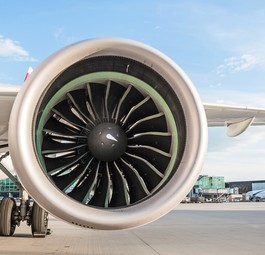 Triebwerk eines A220 von Swiss: Steht unter Beobachtung.