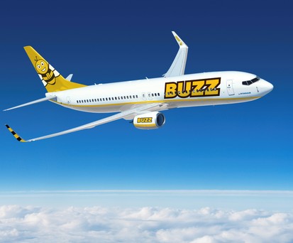 So werden die Flieger von Buzz ab Herbst 2019 aussehen.