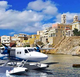 Flieger von Hellenic Seaplanes: Noch gibt es zu wenige Wasserflughäfen.