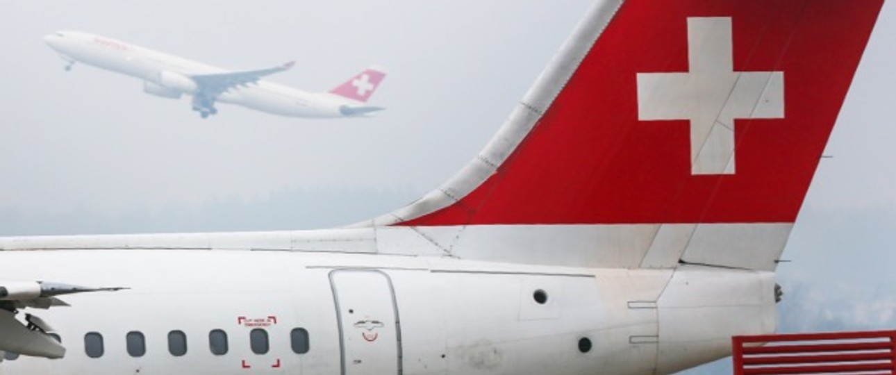 Die HB-IXS. Die Avro RJ100 wird Ende Oktober ausgeflottet.