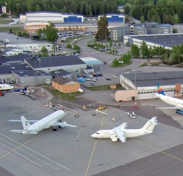 Flughafen Stockholm Skavsta: Ohne frische Mittel droht das Aus.