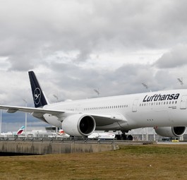 Airbus A350 von Lufthansa: Die besten europäischen Fußballer an Bord.