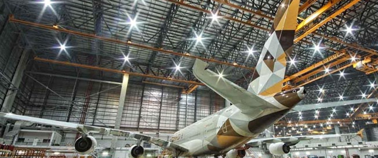 Airbus A380 von Etihad Airways: Immer mehr Superjumbos müssen zum D-Check.