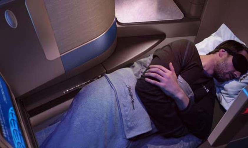 United setzt in neuer Business Class auf guten Schlaf