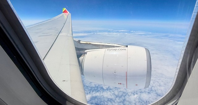 Blick aus einem Airbus A330 von Tap: Die Flotte soll wachsen.