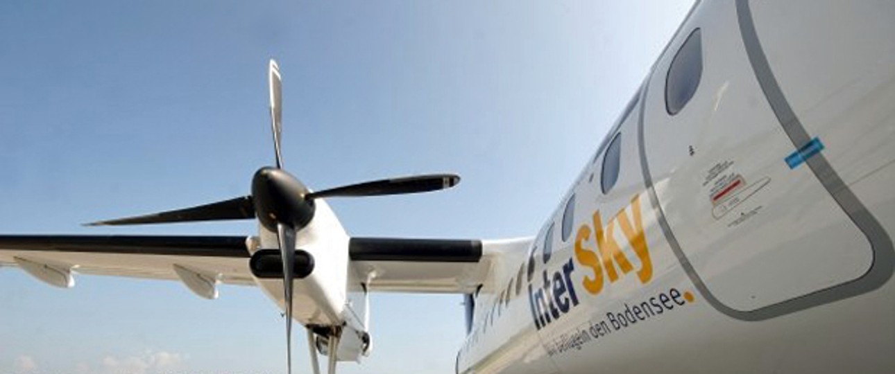 Bombardier Dash 8-300 von Intersky: Bald Zuwachs.