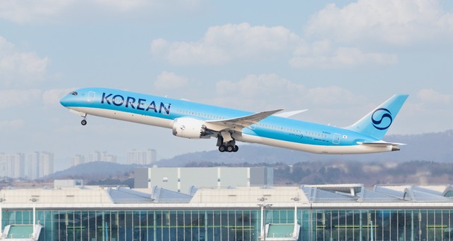 Boeing 787-10 von Korean Air: Die Fluglinie holt sich Nachschub.