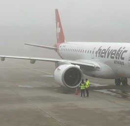 Embraer E190-E2 von Helvetic: Flog weniger für Swiss.