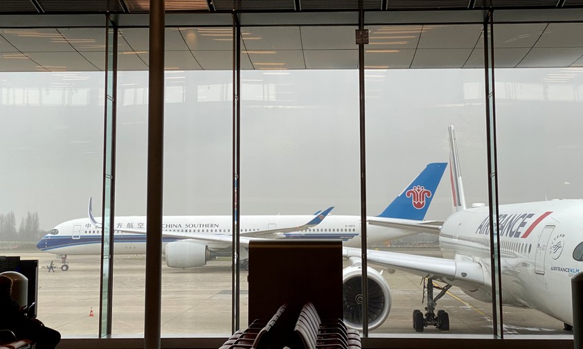 Jets von China Southern und Air France: Nur eine der Fluglinien darf über Russland fliegen.