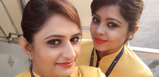 Flugbegleiterinnen von Jet Airways: Ihre Airline will ausbauen.