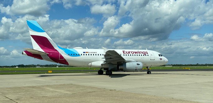 Rang 6: Eurowings - 89,7 Prozent - 46.500 Flüge.