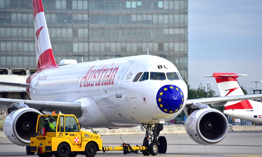 Flieger von Austrian Airlines: Das Geschäft lahmt.