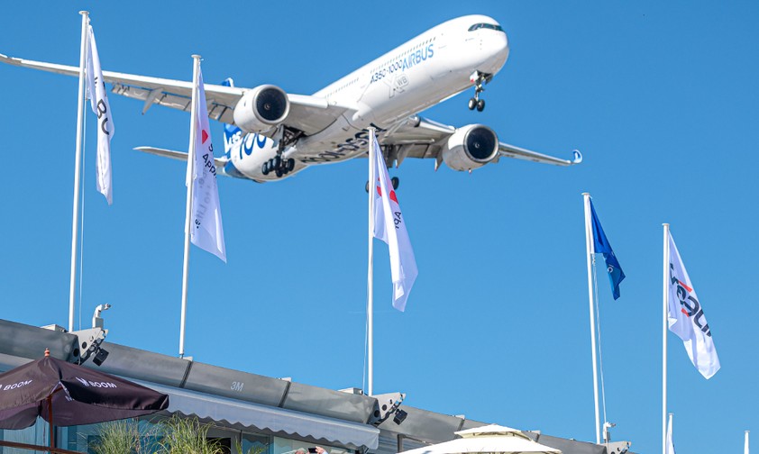 Airbus A350-1000 bei der Paris Air Show 2019: Ist auch 2023 wieder dabei.