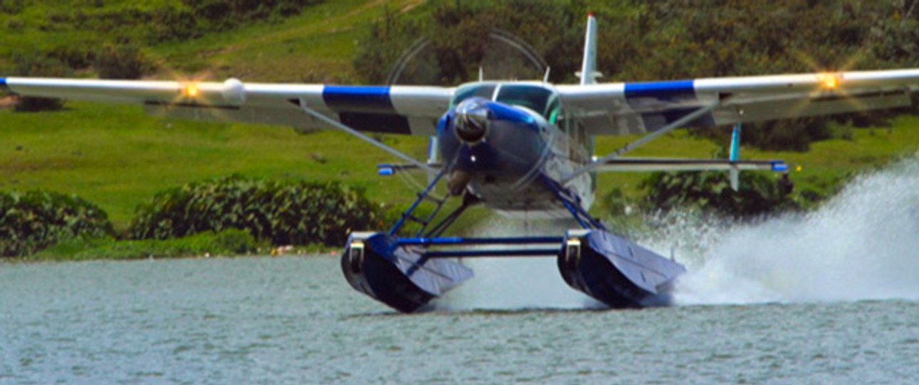 Flieger von Cinnamon Air: Kann auch im Wasser landen