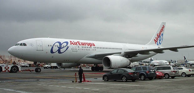 Airbus A330 von Air Europa: Der Jet entging knapp einer Katastrophe.