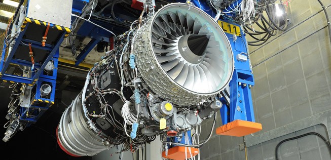 Angetrieben wird die Global 6500 wie auch die etwas kleinere Global 5500 vom Rolls-Royce-Triebwerk Pearl.