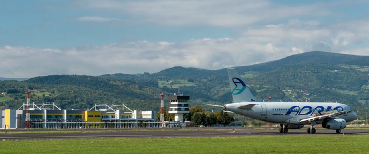 Flughafen Maribor: Hier soll bald deutlich mehr los sein.