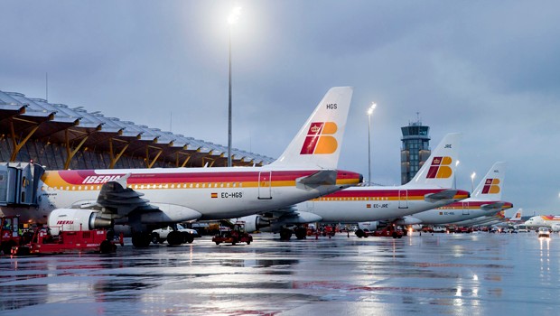 Flugzeuge von Iberia: Die neue Tochterfirma sorgt für Ärger.
