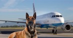 Belgischer Schäferhund und A319 von Croatia Airlines: Problematisch.