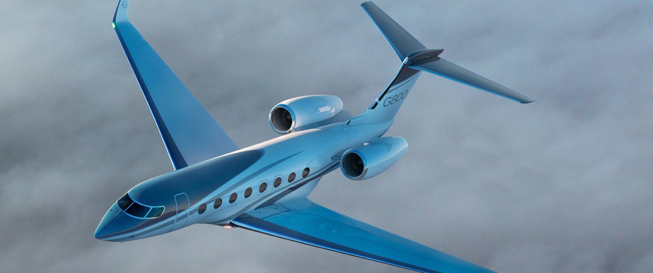 Die Gulfstream G800: So soll sie in der Luft aussehen.