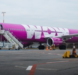 Wow-Air-Flieger: Die Pleite der Fluglinie zieht Islands Wirtschaft runter.