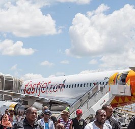 Fastjet-Flieger: Sollen Afrikanern billige Reisen ermöglichen.