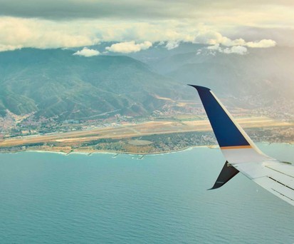 Der Flughafen von Caracas aus der Luft: Zahlreiche Airlines dürfen den Airport nicht anfliegen.