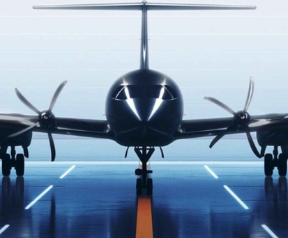 Animation der Elysian E9X: Das Flugzeug soll 2033 starten.